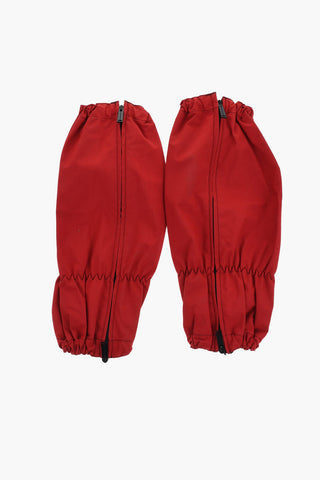 Solid-Color Gaiters with Zip