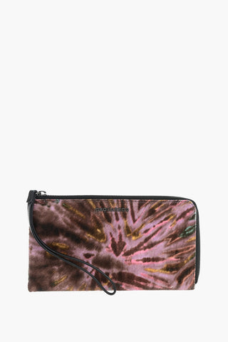 Tie Dye Pony Hair Wallett