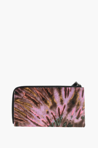 Tie Dye Pony Hair Wallett