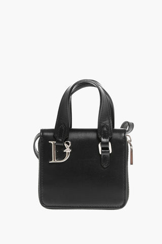Leather MINIBAG Wallet with Shoulder Strap