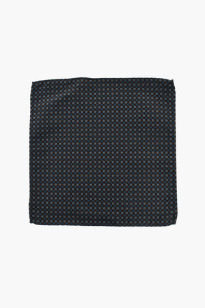 Einstecktuch aus Seide mit Blumenmuster