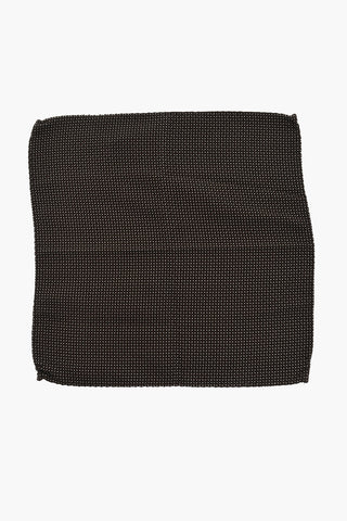 Silk Pocket Square with Micro Patterns