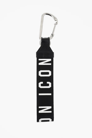 ICON Ribbon Keyring with Embossed Logo