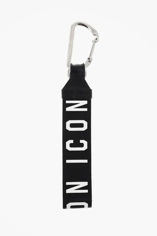 ICON Ribbon Keyring with Embossed Logo