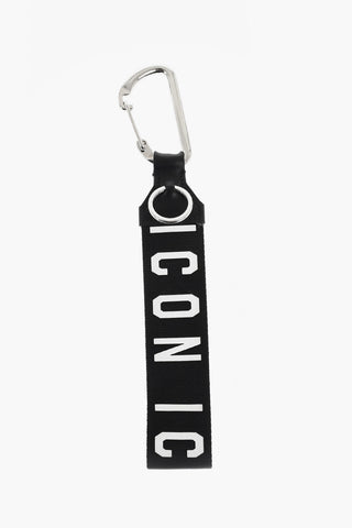 ICON Ribbon Keyring with Embossed Logo