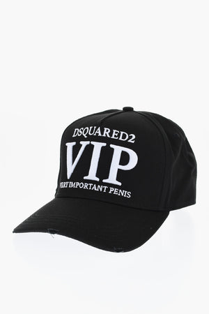 Cotton Vintage-Effect Baseball Cap