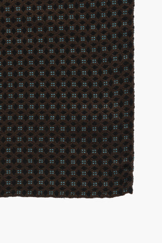 Patterned Silk Pocket Square