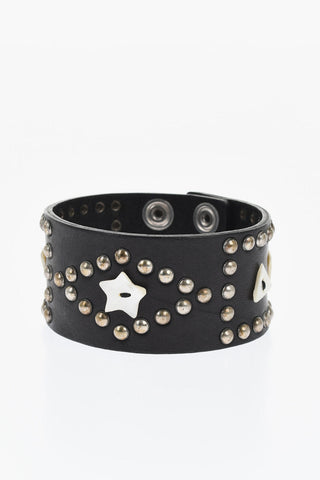 Studded Leather Bracelet