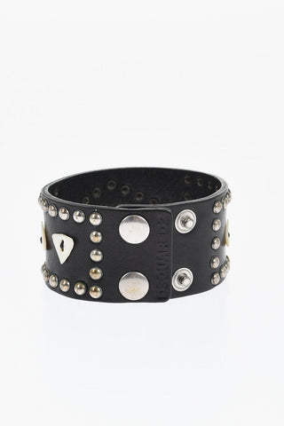 Studded Leather Bracelet