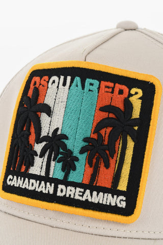 Cotton Twill Cap with Frontal Embroidery