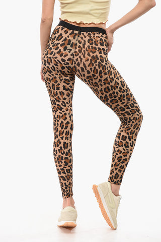 Microfiber Underwear Leggings with Animal Motif