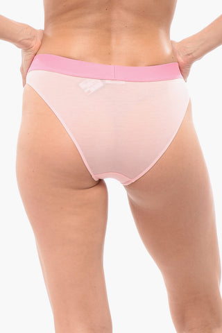 Stretch Cotton Slip with Logoed Waistband