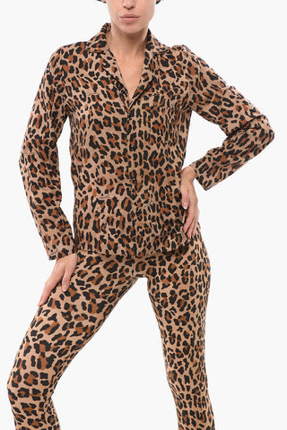 Camicia Pigiama con Motivo Animalier