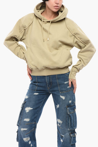 Logo-embroidered Hoodie Sweatshirt