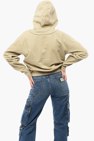 Logo-embroidered Hoodie Sweatshirt