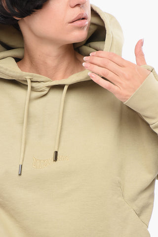 Logo-embroidered Hoodie Sweatshirt