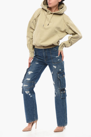 Logo-embroidered Hoodie Sweatshirt