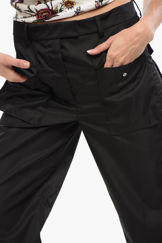 Pantaloni Cargo in Re-nylon