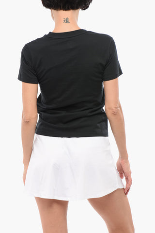 ALL STAR Crewneck Slim Fit T-Shirt with Embossed Logo