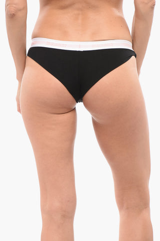 Brazilian Slip with Logoed Waistband