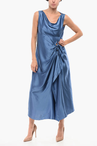 Silk Openback Dress