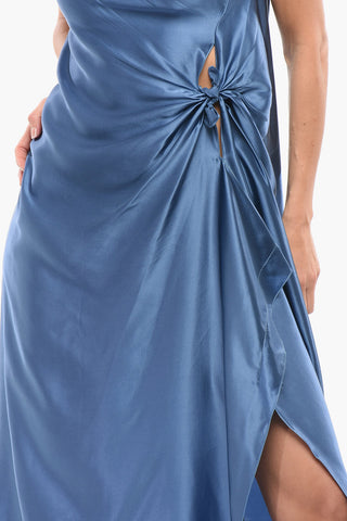 Silk Openback Dress