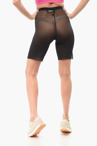 HONEY Sheer Biker Leggings