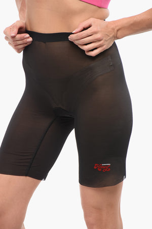 HONEY Sheer Biker Leggings