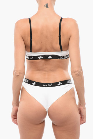 Reggiseno a Triangolo con Elastico Logato