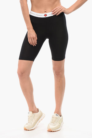 Cycling Leggings Underwear With Logo Elastic