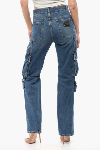 Distressed Cargo Denims 21cm