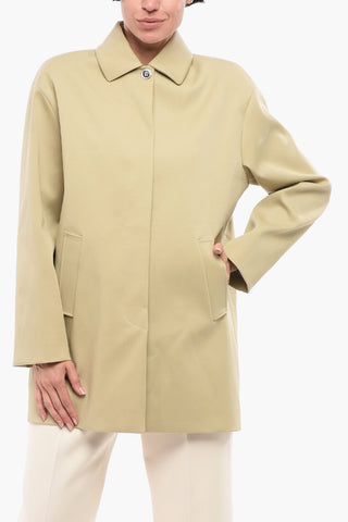 Medusa Coat with Hidden Placket