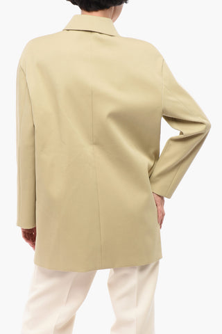 Medusa Coat with Hidden Placket