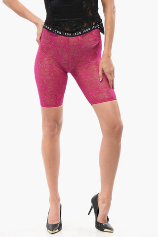 Underwear Lace Biker Leggings
