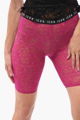 Underwear Lace Biker Leggings