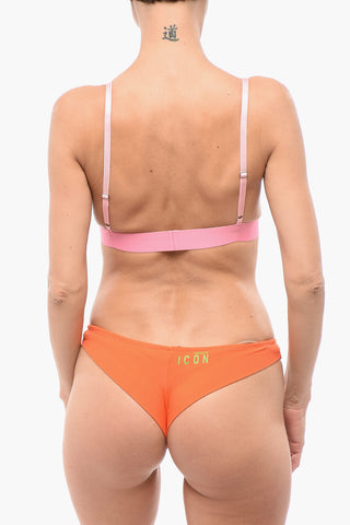 Reggiseno a Triangolo in Cotone Elasticizzato
