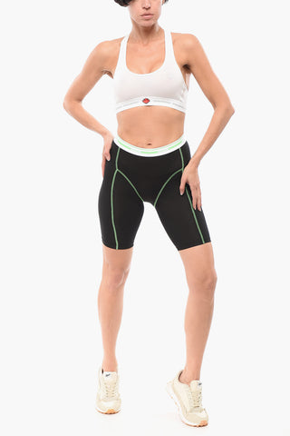 사이클 레깅스 Underwear 노출 솔기 장식