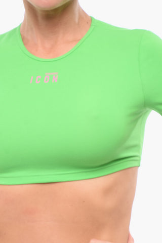 Crop Top ICON con Stampa