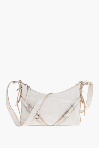 Umhängetasche VOYOU aus genarbtem Leder