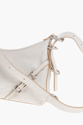 Umhängetasche VOYOU aus genarbtem Leder