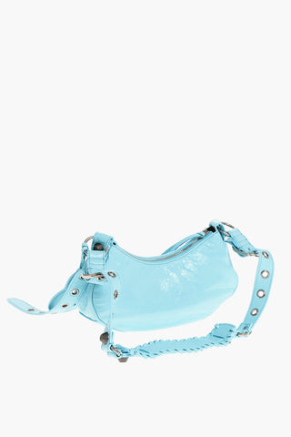Leather CAGOLE Shoulder Bag with Studded Detail