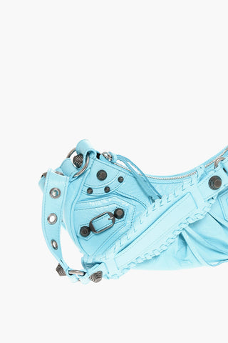 Leather CAGOLE Shoulder Bag with Studded Detail