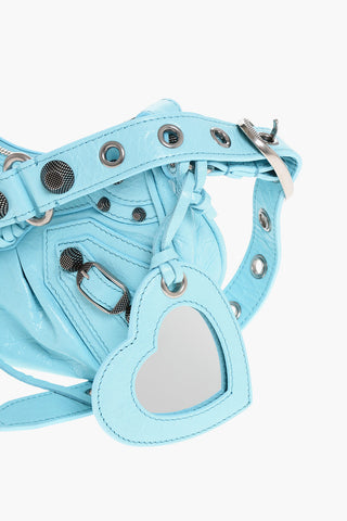 Leather CAGOLE Shoulder Bag with Studded Detail
