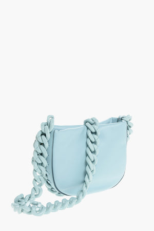 Faux Leather Shoulder Bag PUFFY with Chain