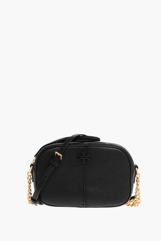 Textured Leather McGRAW Crossbody Bag