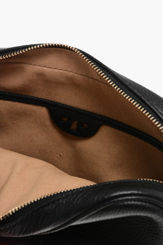 Textured Leather McGRAW Crossbody Bag