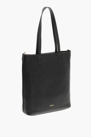 Textured Leather PRIMULA Tote Bag