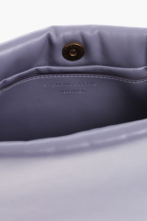 Faux Leather Shoulder Bag PUFFY with Chain