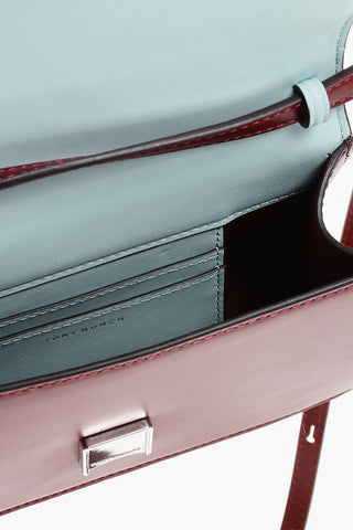 Borsa a Mano COLORBLOCK in Pelle con Logo