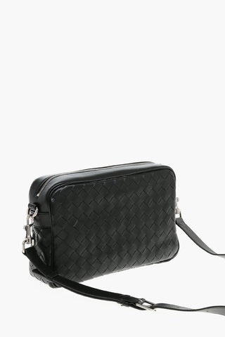 Woven Leather AVENUE Crossbody Bag